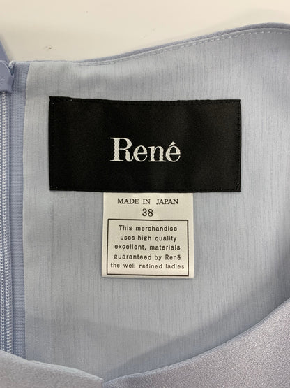 ルネ プリマベル 5436080 ワンピース 38 ブルー フレア IT9S5PF5GIU4