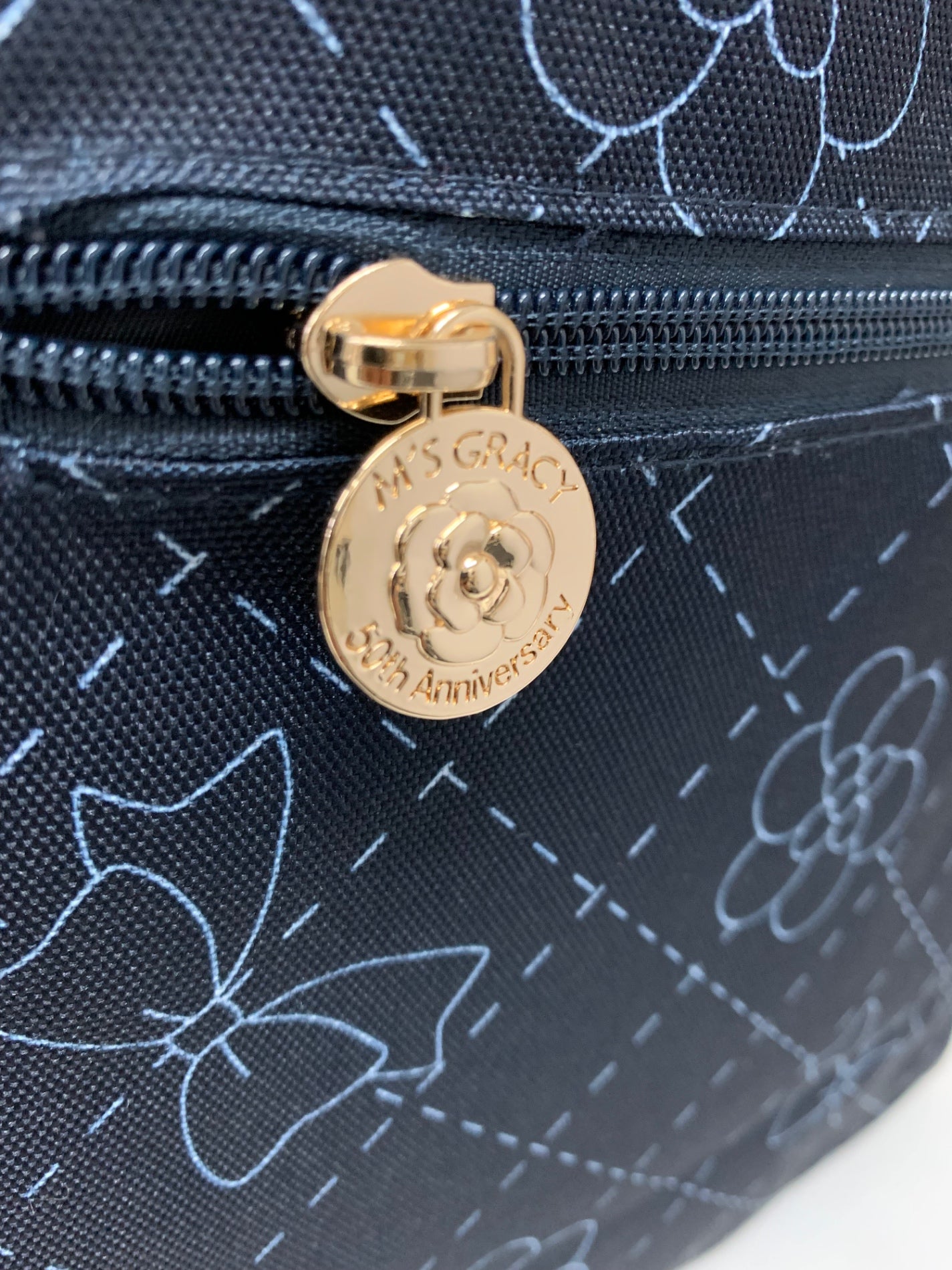 エムズグレイシー 504508 バッグ ネイビー 保冷 花 ITJLW44DO8XW 【SALE】