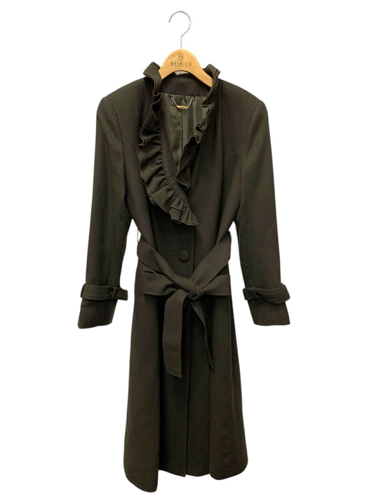 ギャラリービスコンティ 1364429 コート 2 ブラウン フリル ITM4UCA9UV20