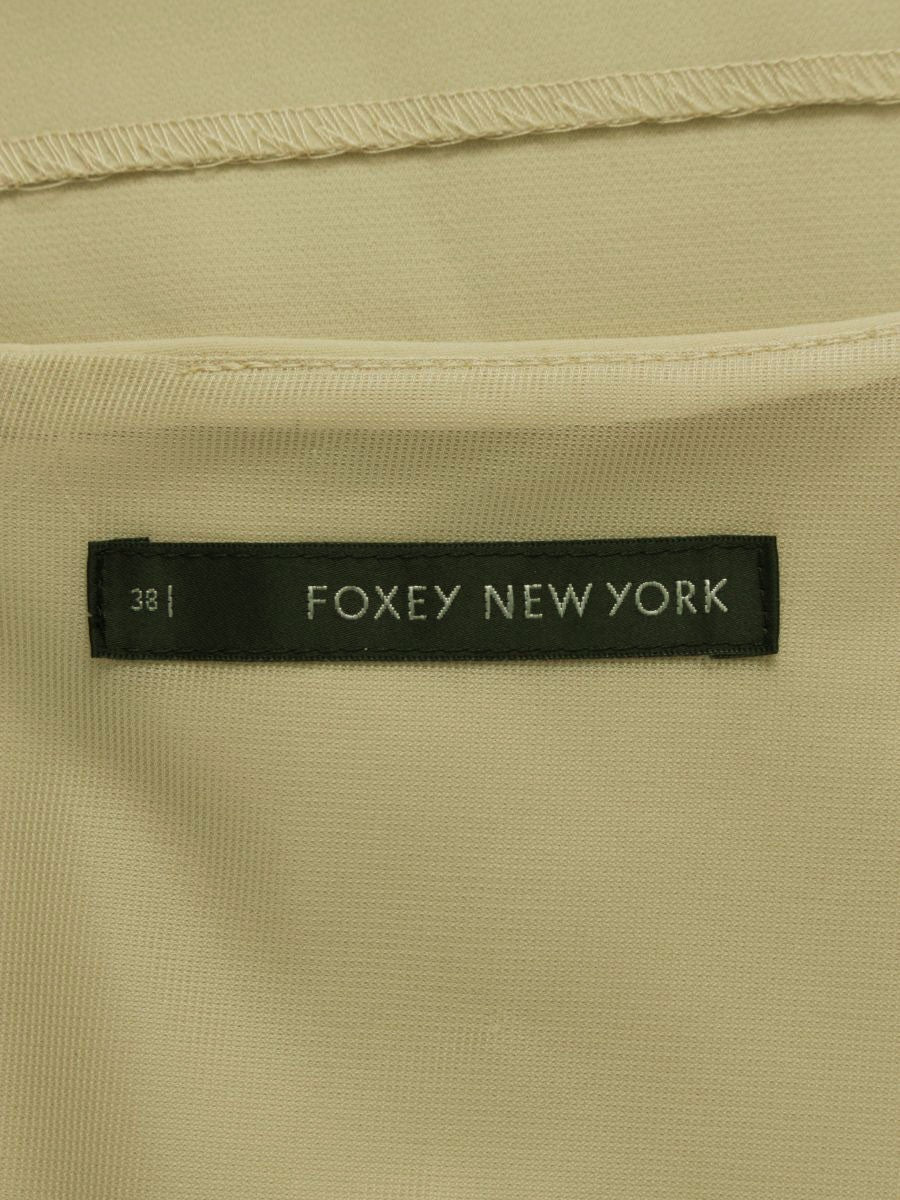 フォクシーニューヨーク レディエンパイア 27879 ワンピース 38 ベージュ ITFMMVEK1RM6