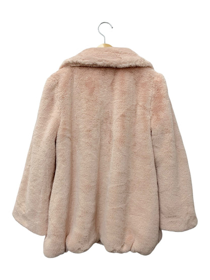 ギャラリービスコンティ 1383381 ショートコート 2 ピンク フェイクファー パールボタン ITWJBD4JWDH8