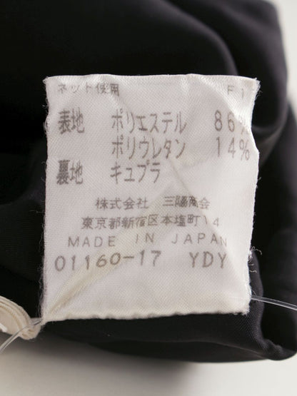 エポカ KF126-606-09 スカート 36 ブラック フリル IT755WAIQLWO 【SALE】