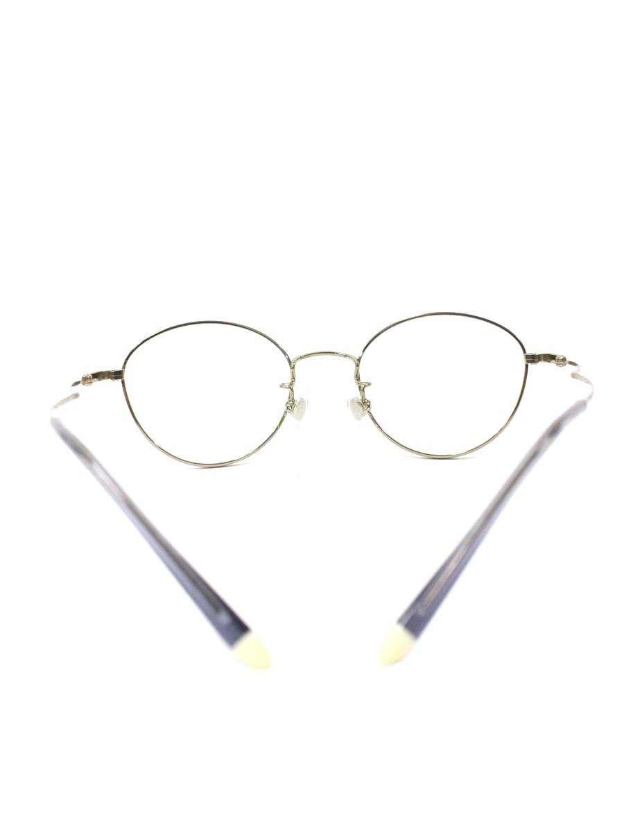 ラインアートシャルマン Solo ソロ XL11304 メガネ ネイビー メタルフレーム ボストン IT0Y7HKB8YGO