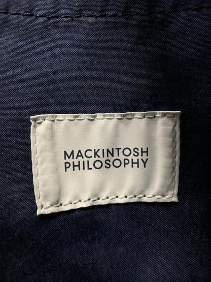 マッキントッシュフィロソフィー バルヴェニーLTD3 68753 ネイビー ショルダーバッグ タテ型 A4ジャストサイズ ITCEXYZ87YRS