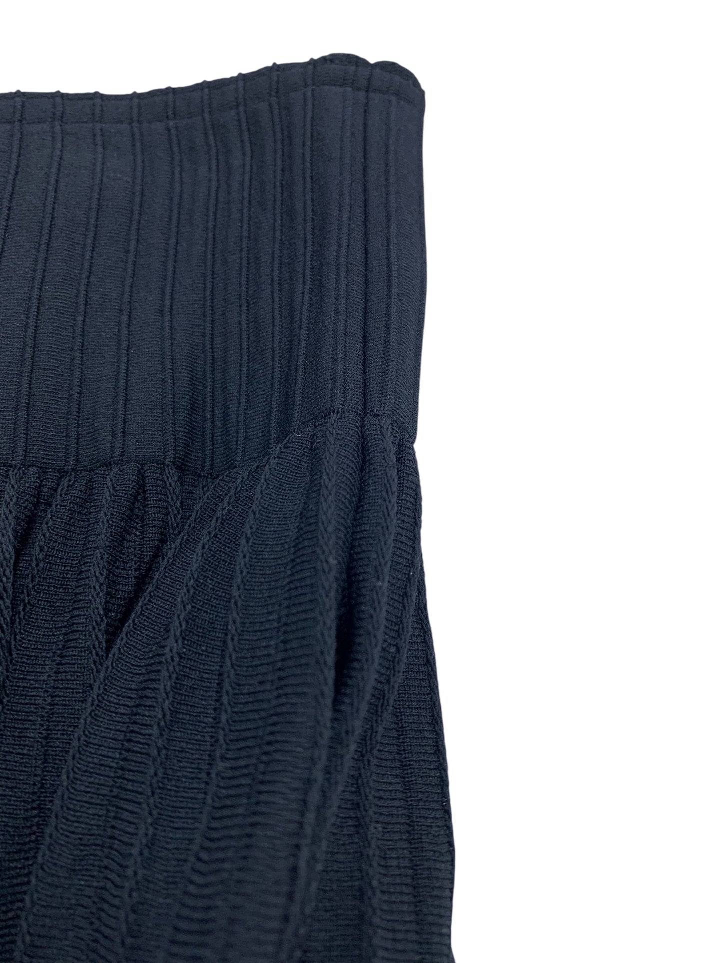 フォクシーブティック Stream ストリーム 42975 スカート 40 ブラック ニット プリーツ ITWJC0Y11FAS