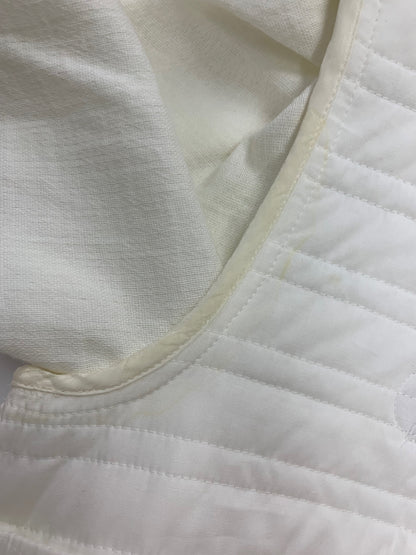 ボーダーズアットバルコニー BD2111P トップス 36 ホワイト ロゴワッペン ITZN3CNMRD5S