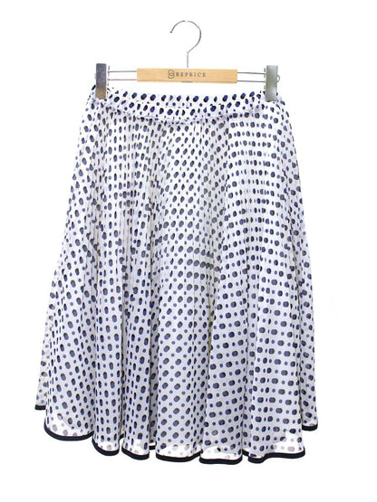 トゥービーシック W5S04-106-02 スカート 40 ホワイト オーガンジーチュール IT33QEFBX5EW