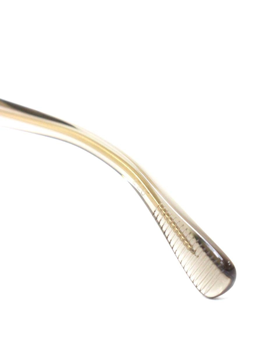 アイヴァン7285 570 メガネ 透明 ベージュ コンビフレーム フルリム ウェリントン IT7MR9BGTH4S