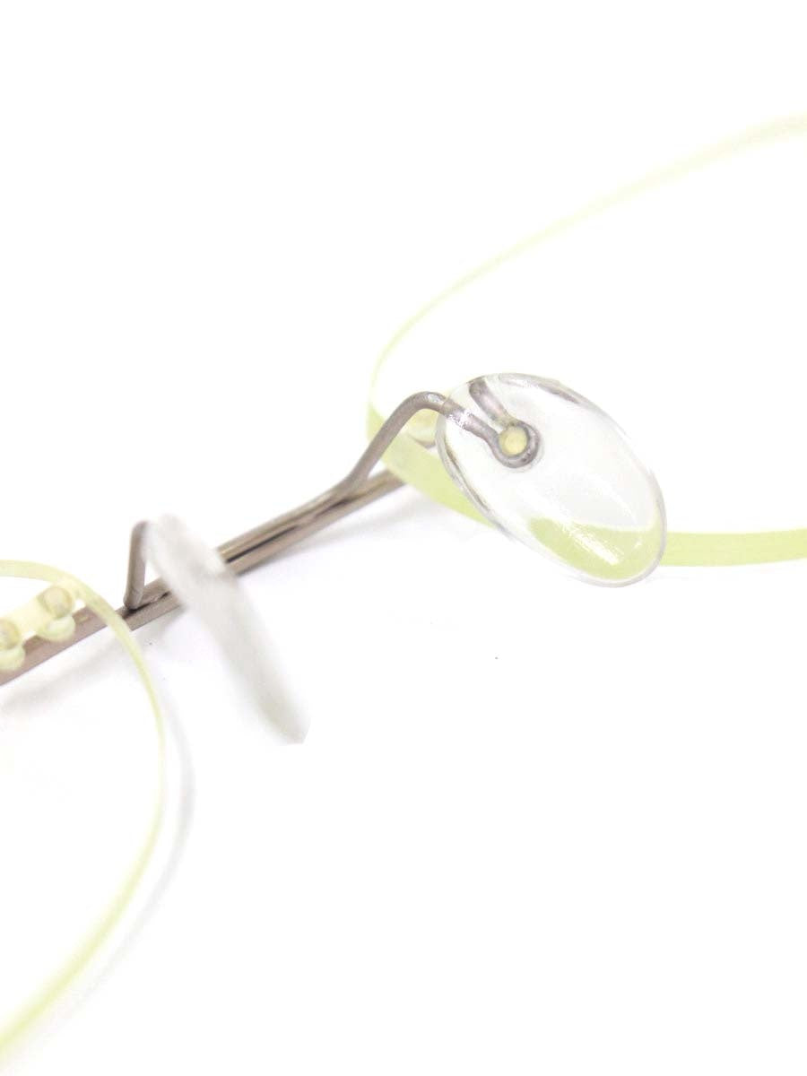 シルエット 6683 42 6073 7799 メガネ アンティークゴールド メタルフレーム リムレス ツーポイント ITMUAC380664