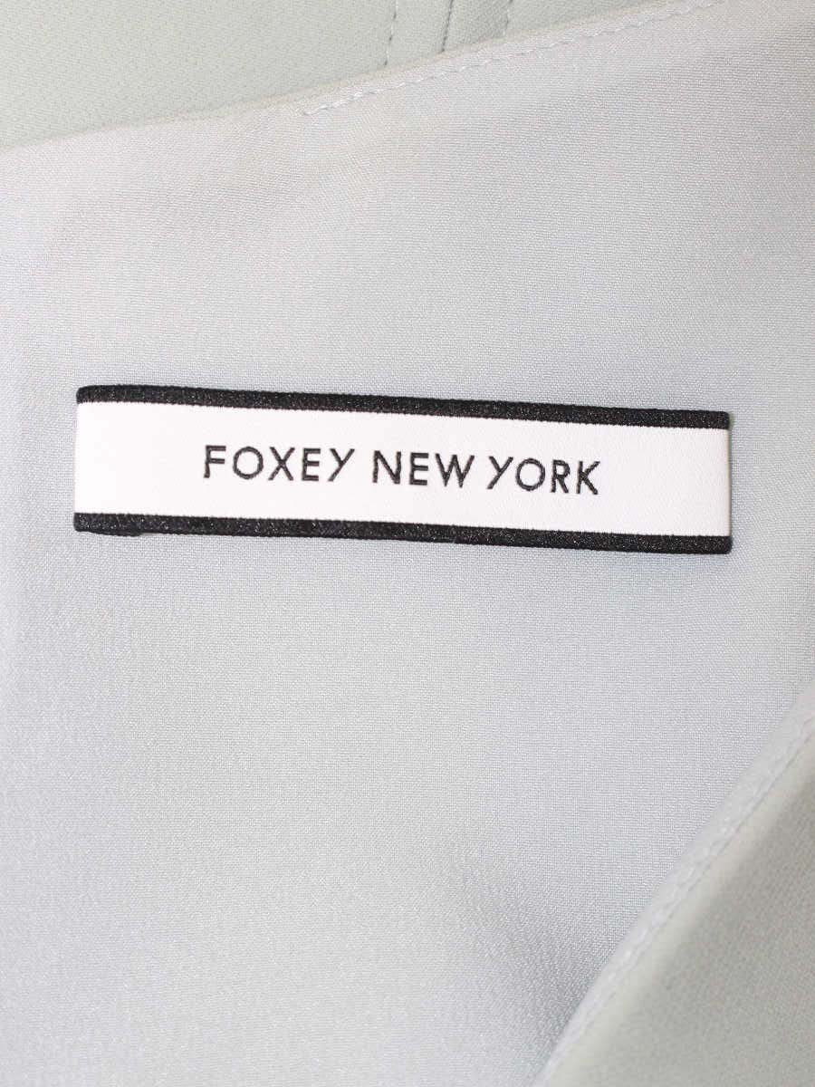 フォクシーニューヨーク Dress 36086 ワンピース 38 アッシュグリーン ITRWKA5CYX0C