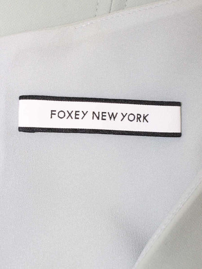 フォクシーニューヨーク Dress 36086 ワンピース 38 アッシュグリーン ITRWKA5CYX0C