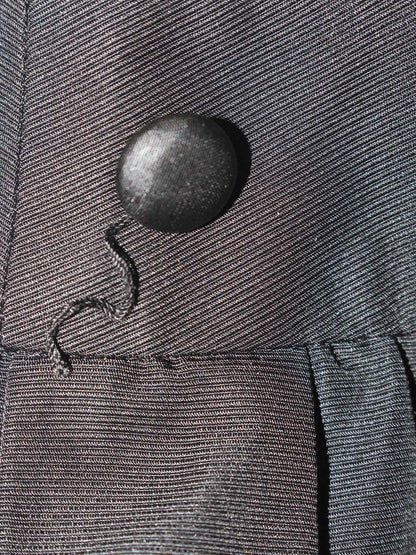 トゥービーシック W5S44-262-09 スカート 38 ブラック バイカラー ITWJHE9XY6PK