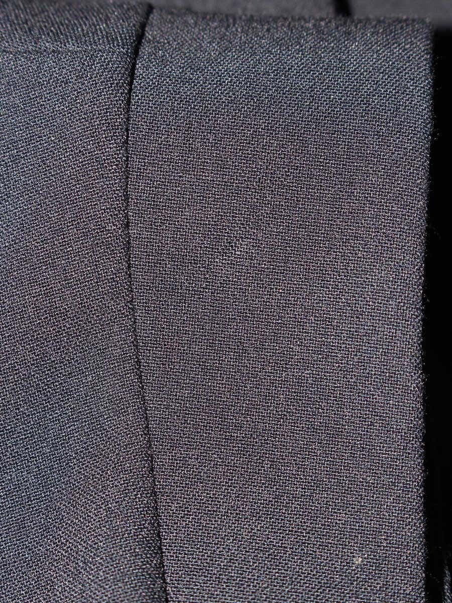 フォクシーニューヨーク 33708 ワンピース 38 ネイビー タキシードストレッチワンピース ITHQG5FS0EVK