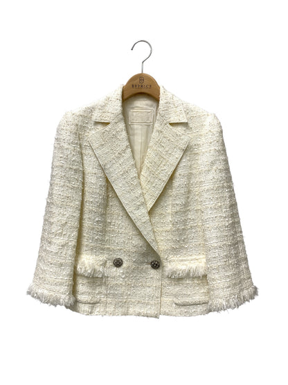 フォクシーブティック JACKET "SNOWFLAKE" 41308 ジャケット 40 ホワイト ITIJHIU0JJP4