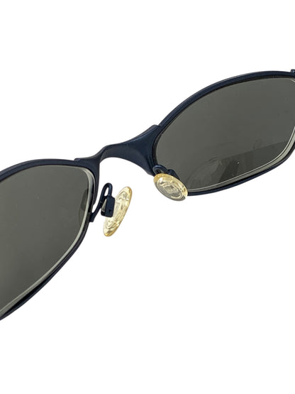 オークリー サングラス ブルー メタルフレーム フルリム オーバル（楕円） ITMHPQA35WEM