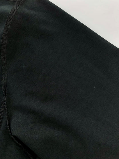 アディアム 44858 カットソー S ブラック ネック素材切替 ITVCCY94N03K