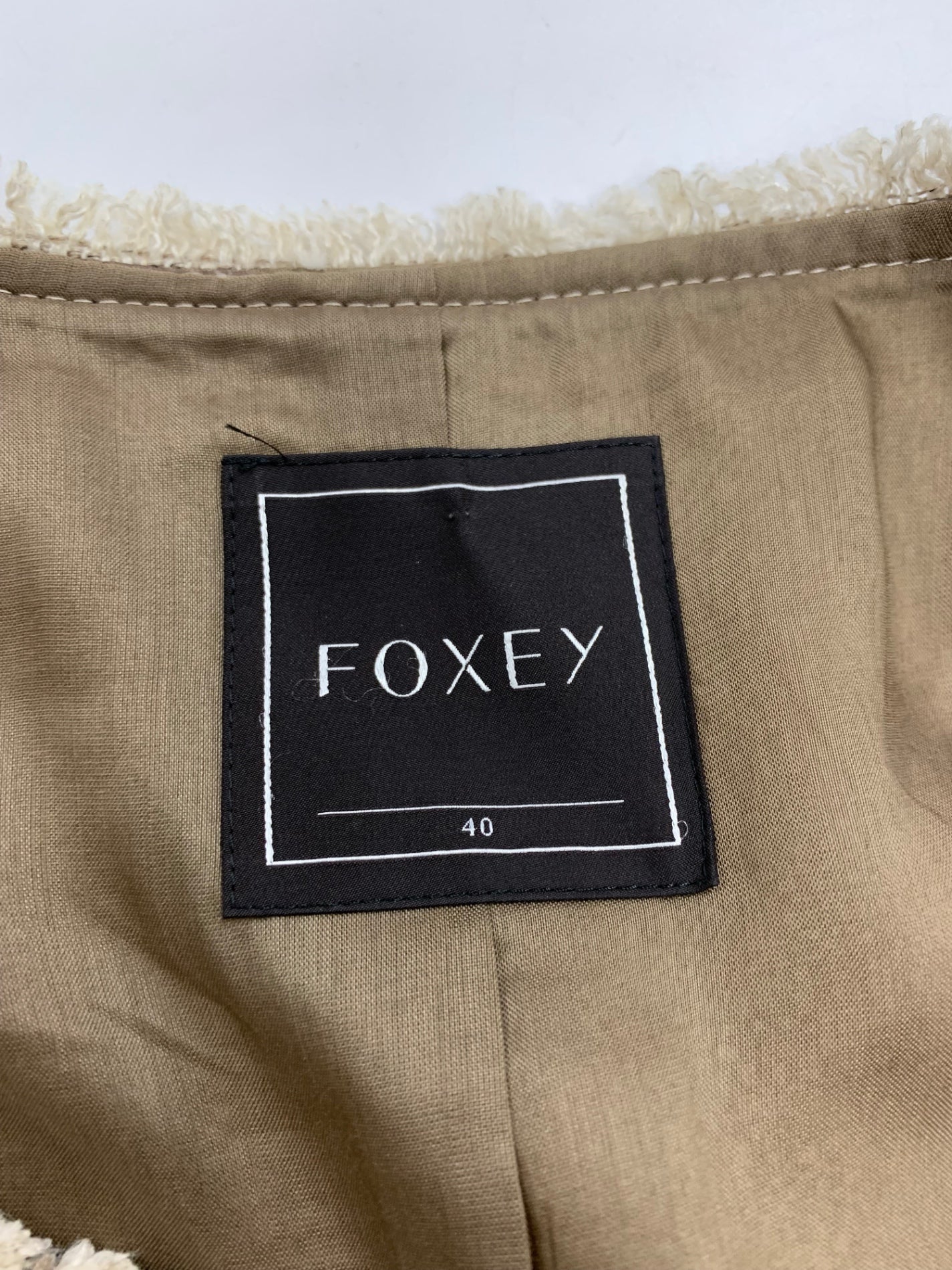 フォクシーブティック セットアップ 40 ブラウン ワンピース ITE8LC8TL2IL