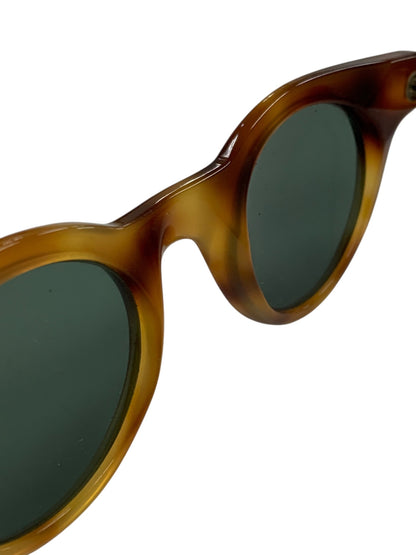 アランミクリ 0134 サングラス ブラウン セルフレーム フルリム ボストン ITWYDQOCS78O 【SALE】