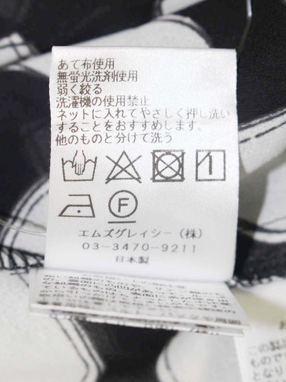 エムズグレイシー 310316 チュニック 38 ブラック ハートモチーフ ITWG43MQGYF7