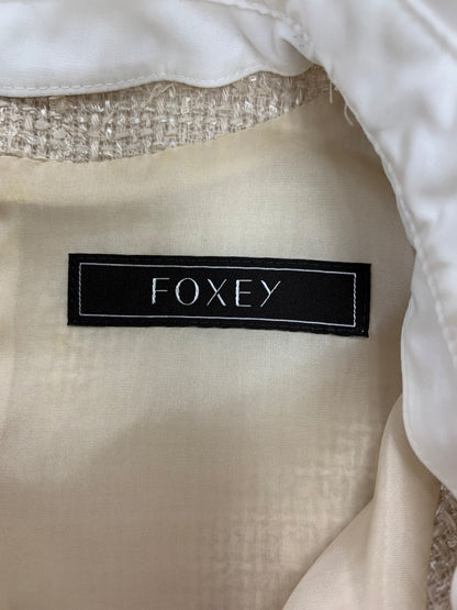 フォクシーブティック Dress Jessica ジェシカ 41449 ワンピース 40 ベージュ ツイード ITAGCHTRRO68