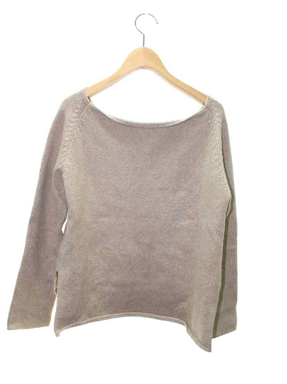フォクシーニューヨーク Knit Tops ボートネック 31394 ニット セーター 38 ブラウン IT6UBED3PSAE