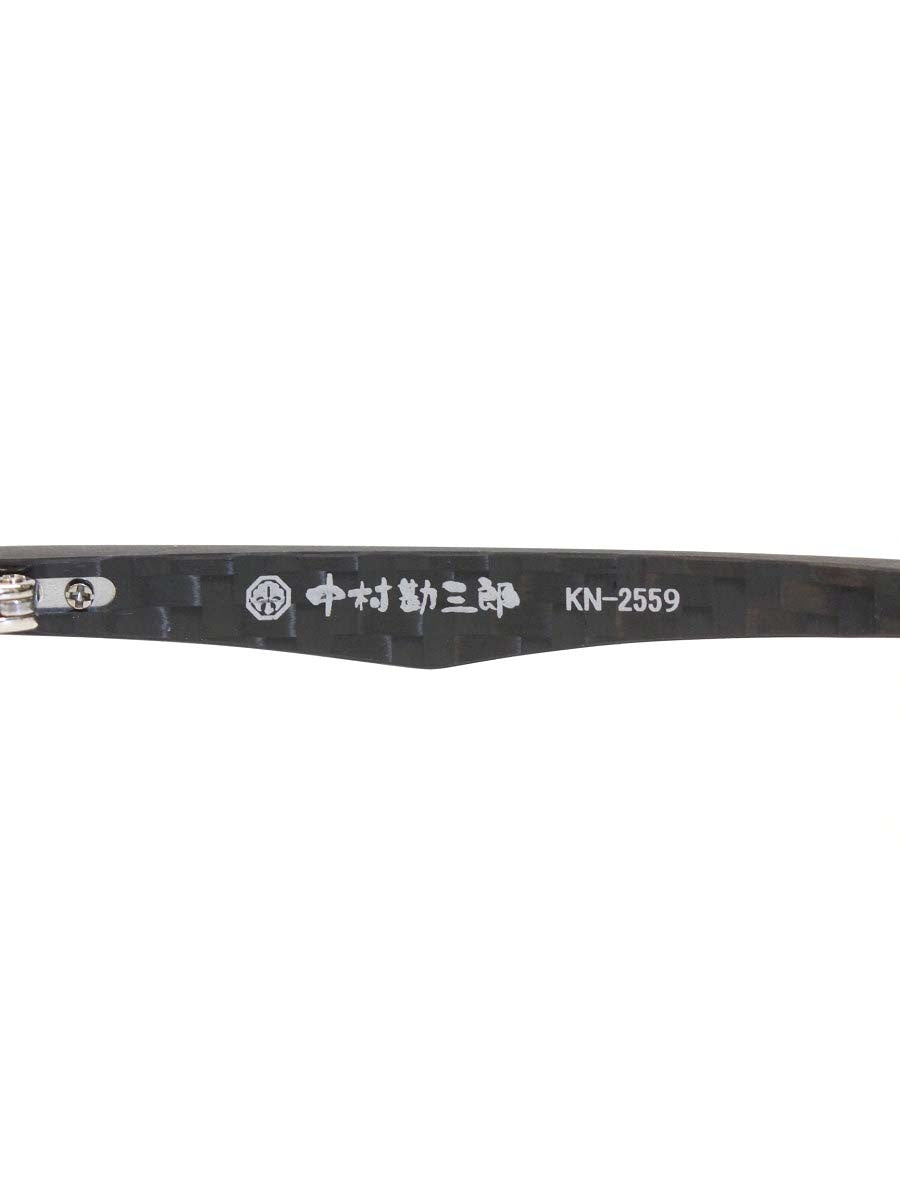 中村勘三郎 KN-2559 メガネ グレー コンビフレーム フルリム ヘキサゴンシェイプ IT5WFG0TISC0