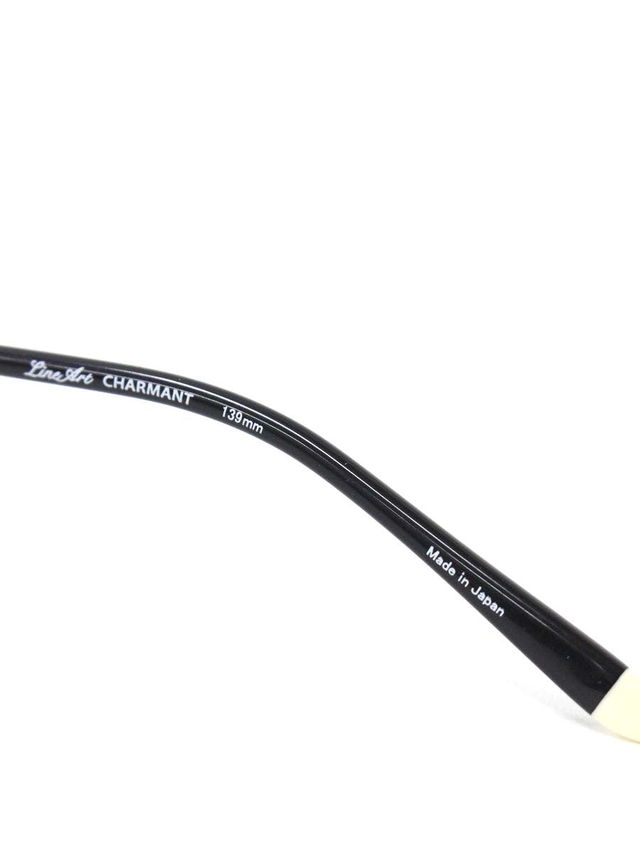 ラインアートシャルマン Solo XL11310 メガネ ブラック/ゴールド メタルフレーム フルリム クラウンパント ITHLCIO3IDVK