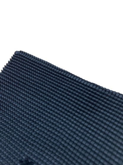 ミーイッセイミヤケ MI24FJ651 プルオーバー ブラック ボトルネック ワッフルプリーツ スター ITJMR2MR7W74