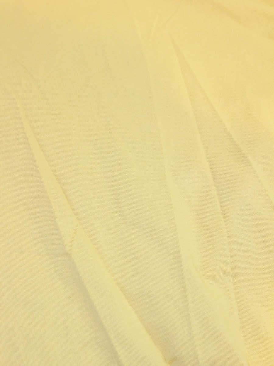 コムデギャルソンシャツ ショートスリーブTシャツ FG-T020 X イエロー ロゴ ITRKHBRCPKQW