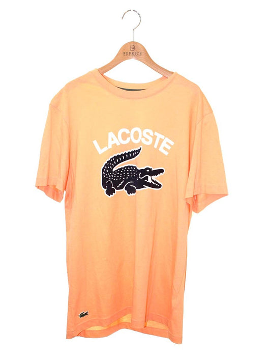 ラコステ TH9681 Tシャツ 5 オレンジ ロゴ ITU1ABXBP3A4