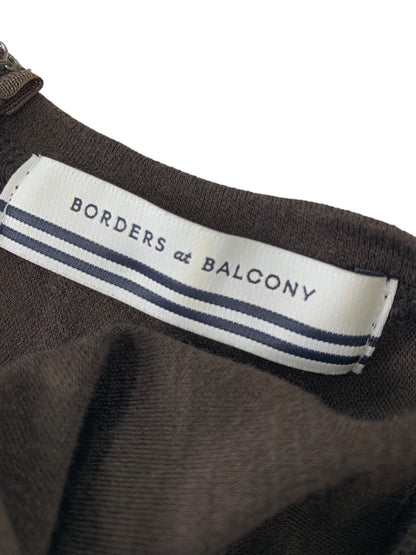 ボーダーズアットバルコニー WEEKEND MAXI BD1921-2K-10 ワンピース 36 ブラウン ITL94XXE42HC