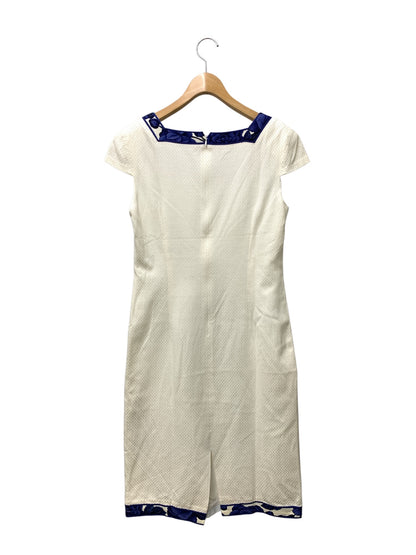 レオナールファッション 0390250 ワンピース 11AR ホワイト スクエアネック ITJU9BQMUSEO