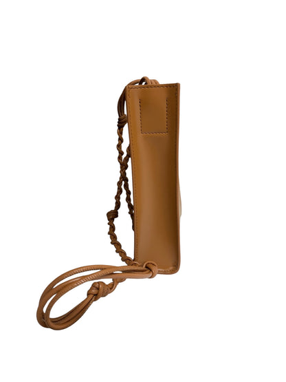 ジルサンダー Tangle スモール ショルダーバッグ キャメル レザー ITJJR8R0XT40 【SALE】