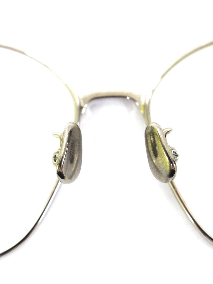 ブラン B0019 メガネ シルバー/ブラウン コンビフレーム フルリム ヘキサゴン IT18QOIMHYQC