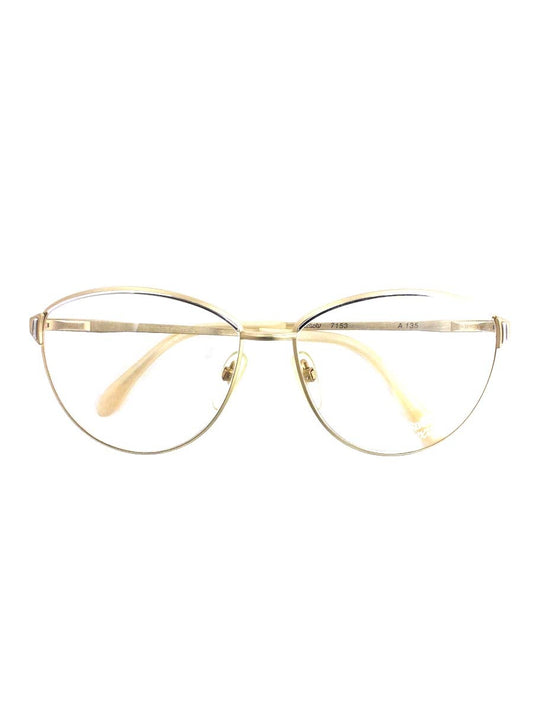 ローデンストック Exclusiv Collection 7153 メガネ ゴールド メタルフレーム ボストン ITTOVVBP89KO 【SALE】