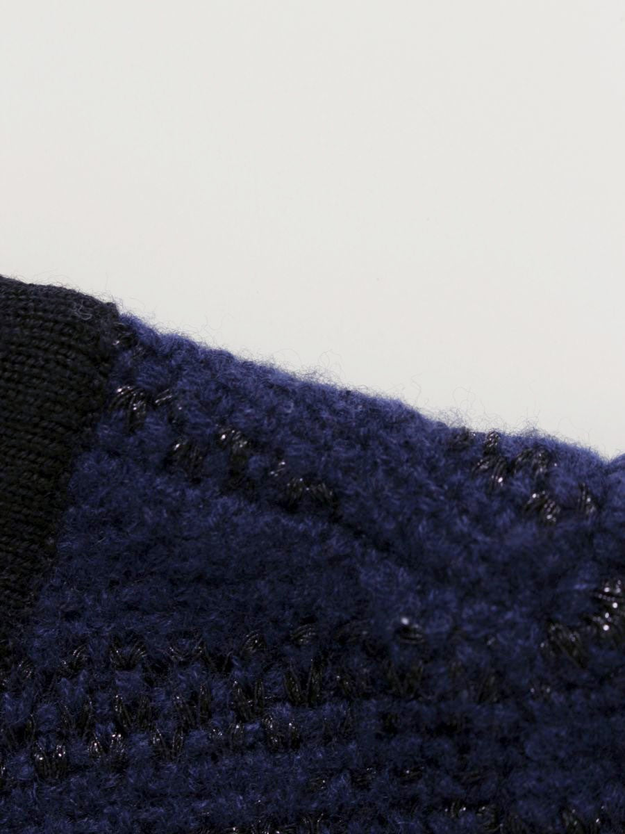 トゥービーシック W5J70-292-29 ワンピース 40 ネイビー ニット ITQVUC4SG6YS 【SALE】