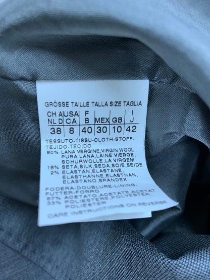 マックスマーラ 10410491 ジャケット 42 グレー シルク混 ITNUSZE0NXAV