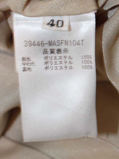 フォクシーニューヨーク collection アークティック 39446 スカート 40 ベージュ キルティング IT2MKMBDKNNK