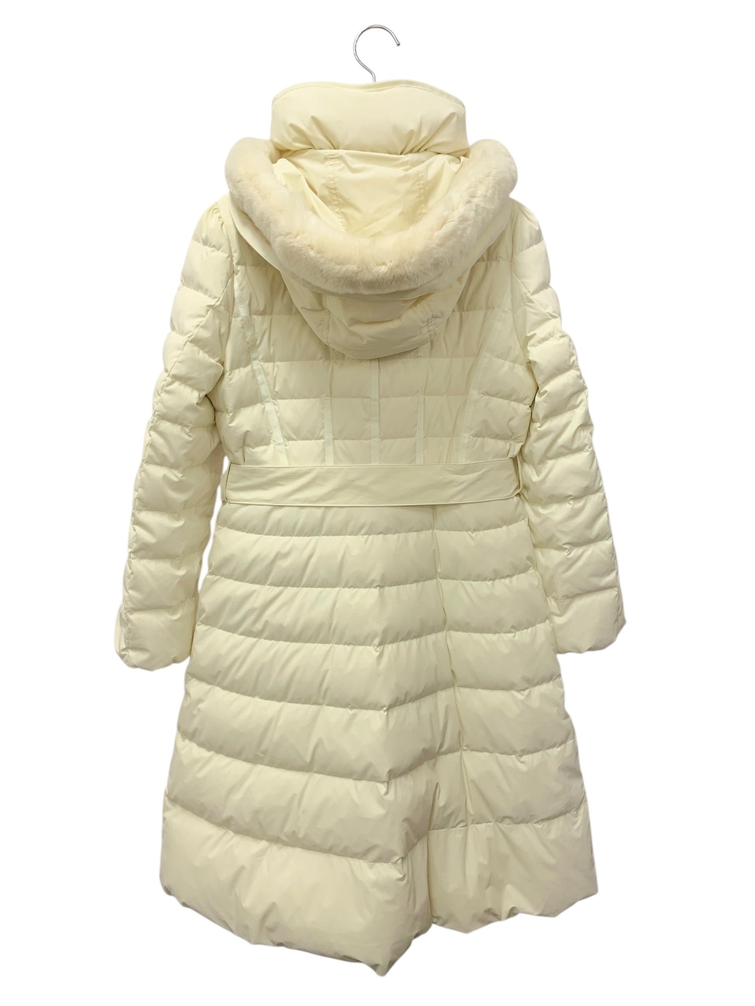 エムズグレイシー 819509 ダウンコート 36 ホワイト レッキスファー