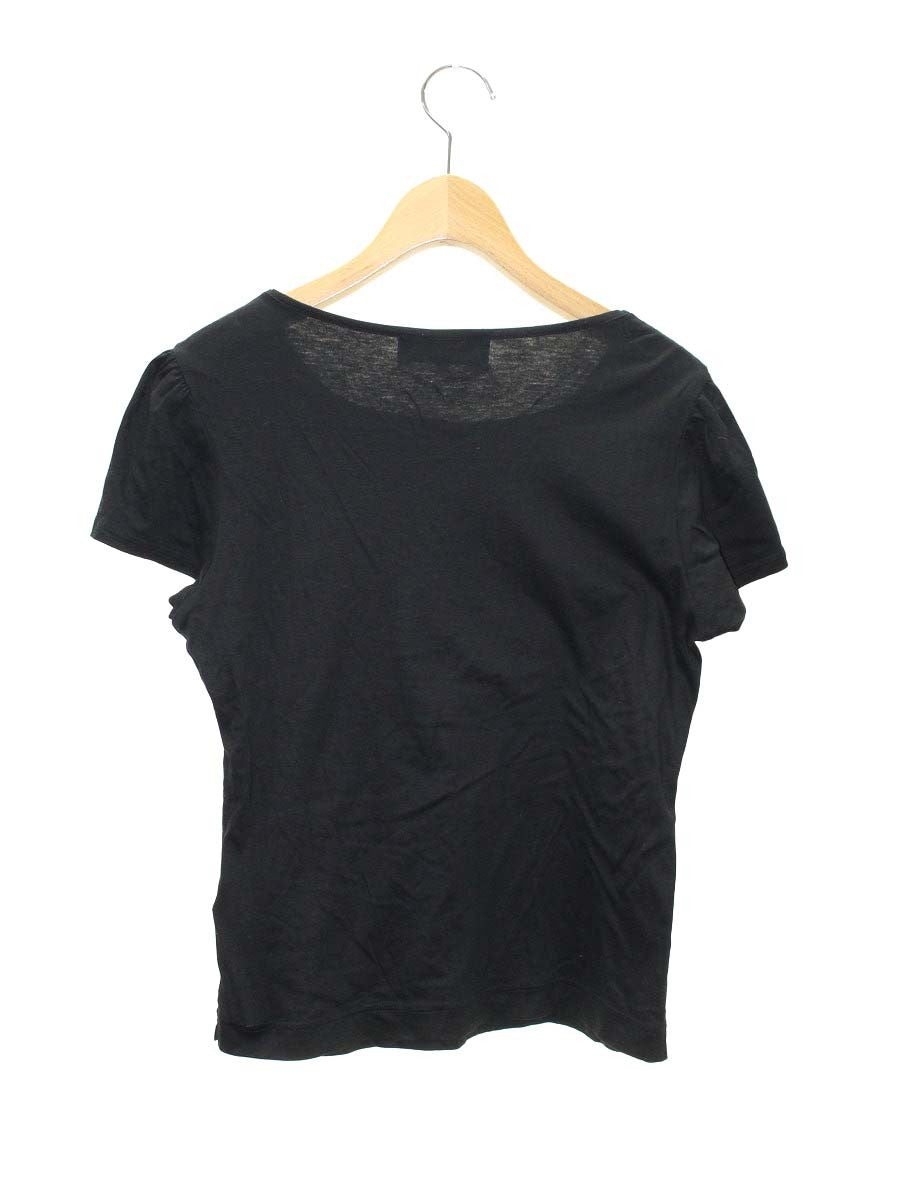 エムズグレイシー 725334 Tシャツ 40 ブラック ITBM1O3C3EXB