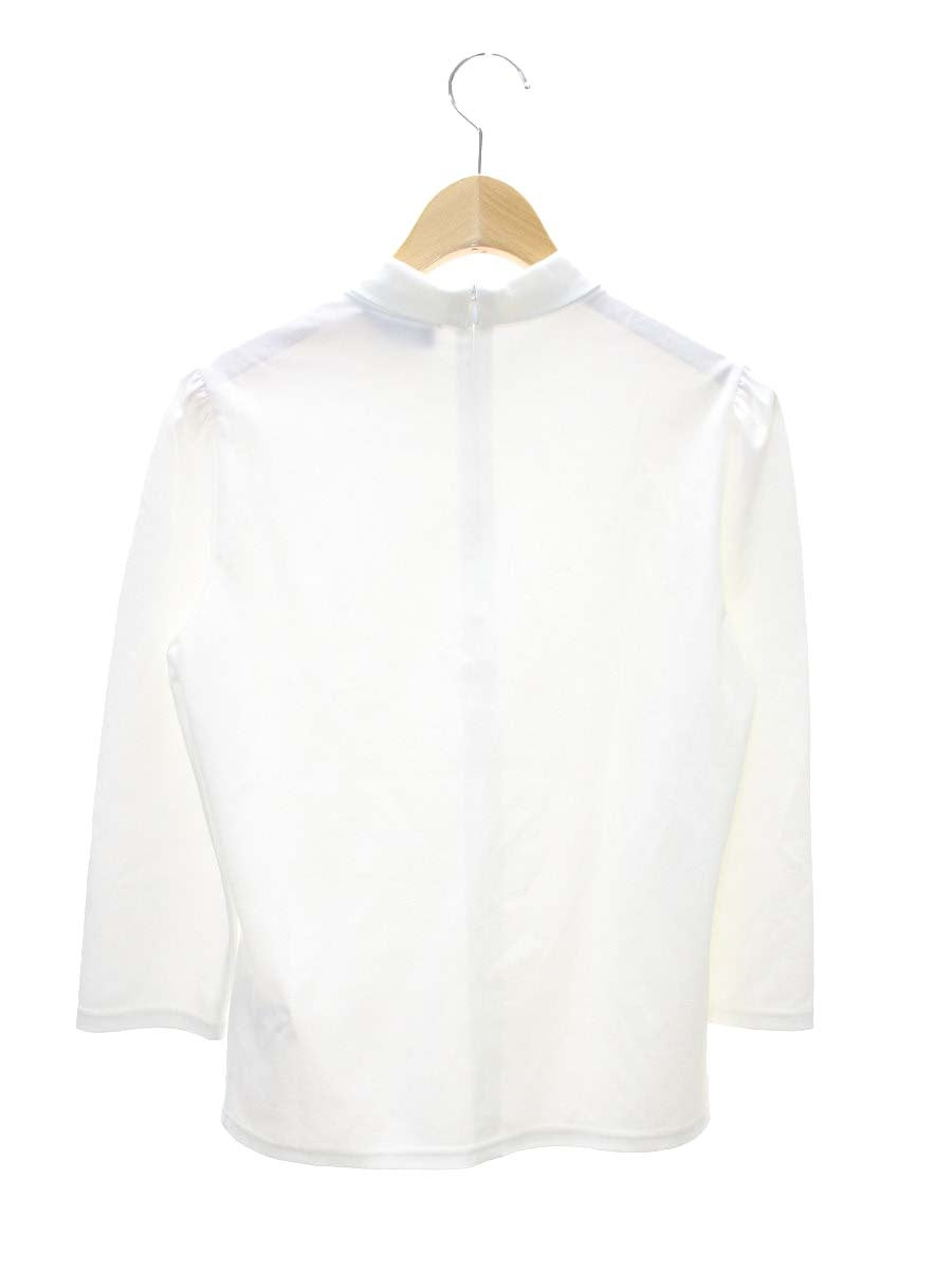 エムズグレイシー 315301 トップス 38 ホワイト ハイネック ITHKDBMKHJ9Q