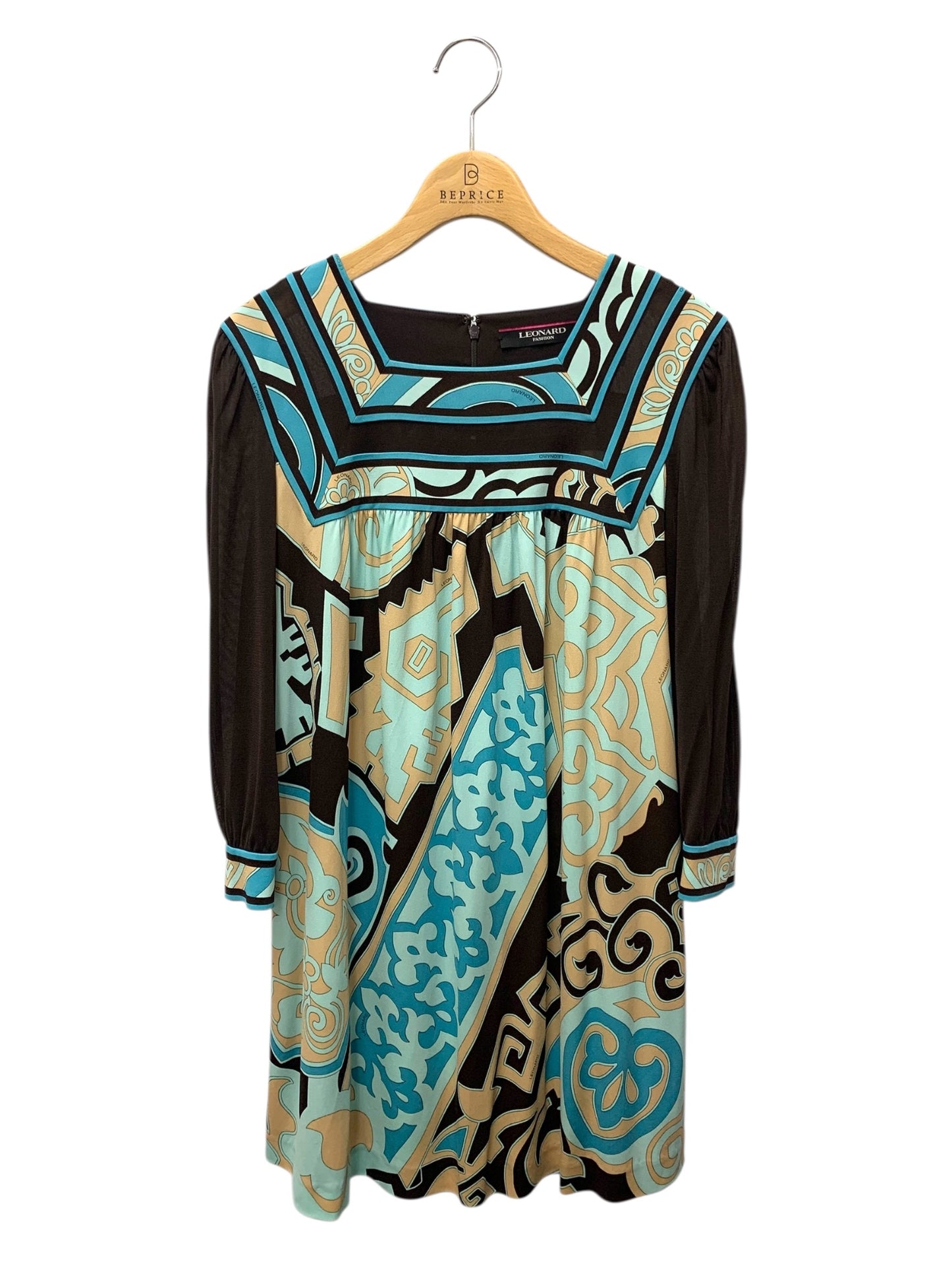 レオナールファッション 0189216 チュニック 42 マルチカラー IT1YQT2NEDQY