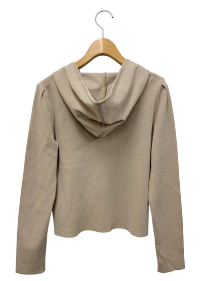 ルネ 6832370 ジップパーカー 38 ベージュ パール ラインストーン Wジップ IT42IJVD0FKQ