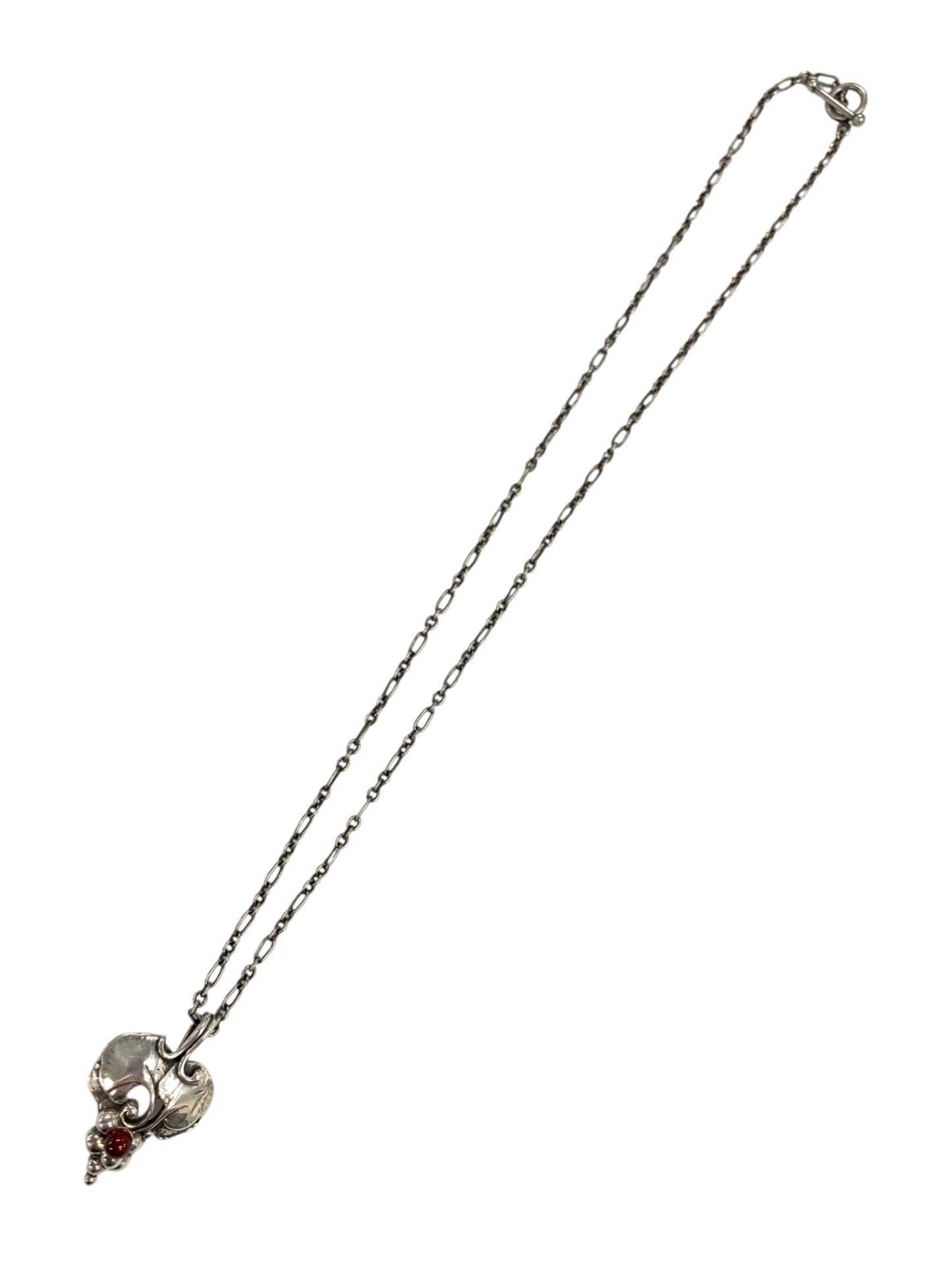 ジョージジェンセン ネックレス シルバー 葡萄モチーフ シルバー925 ガーネット IT7TZYK7C124