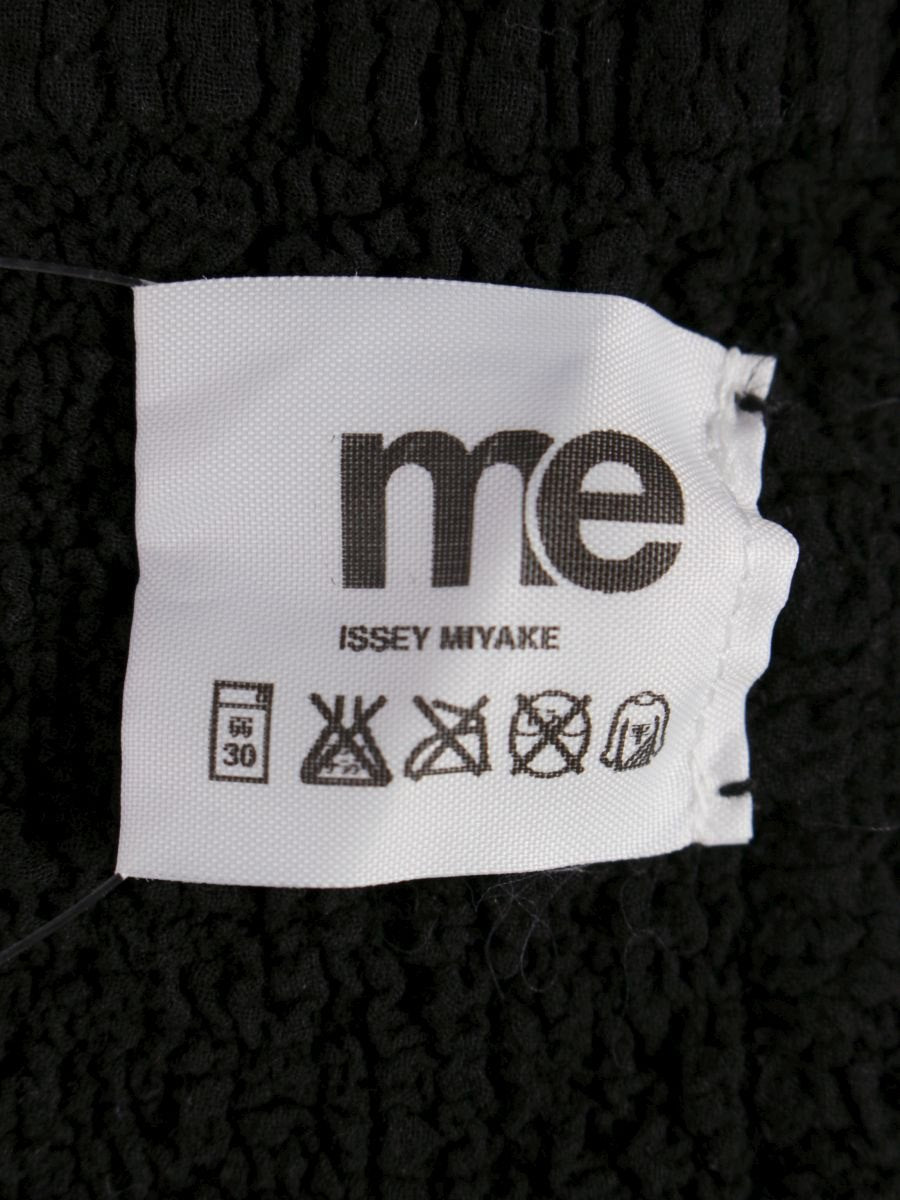 ミーイッセイミヤケ MI34FG001 スカート ブラック カリフラワー IT9RTR7K5W72