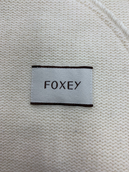 フォクシーブティック Hoodie Cashmerew 39681 カーディガン F ホワイト ITA77TLCYSXG