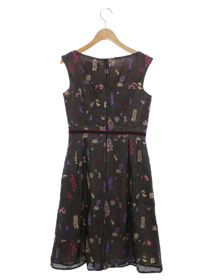 トッカ BOTANIC ARCHIVE OPTOHW0300 ワンピース 0 ブラック フラワーモチーフ ITAE1SESJ7OA 【SALE】