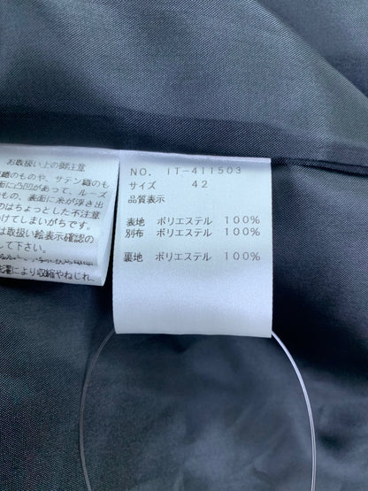 エムズグレイシー 411503 ワンピース 42 ブラック バラ チュール IT9SQFDN6A6U