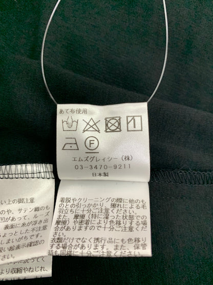 エムズグレイシー エレガントフリル 415324 カットソー 38 ブラック IT3KVJ4X3E1C