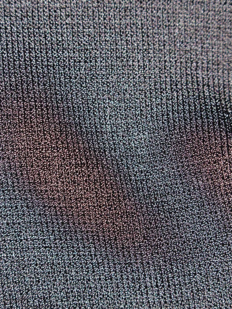 スーパービューティー カーディガン 38 ブラック ロング フラワーモチーフ ITF5KJYG9Q5X